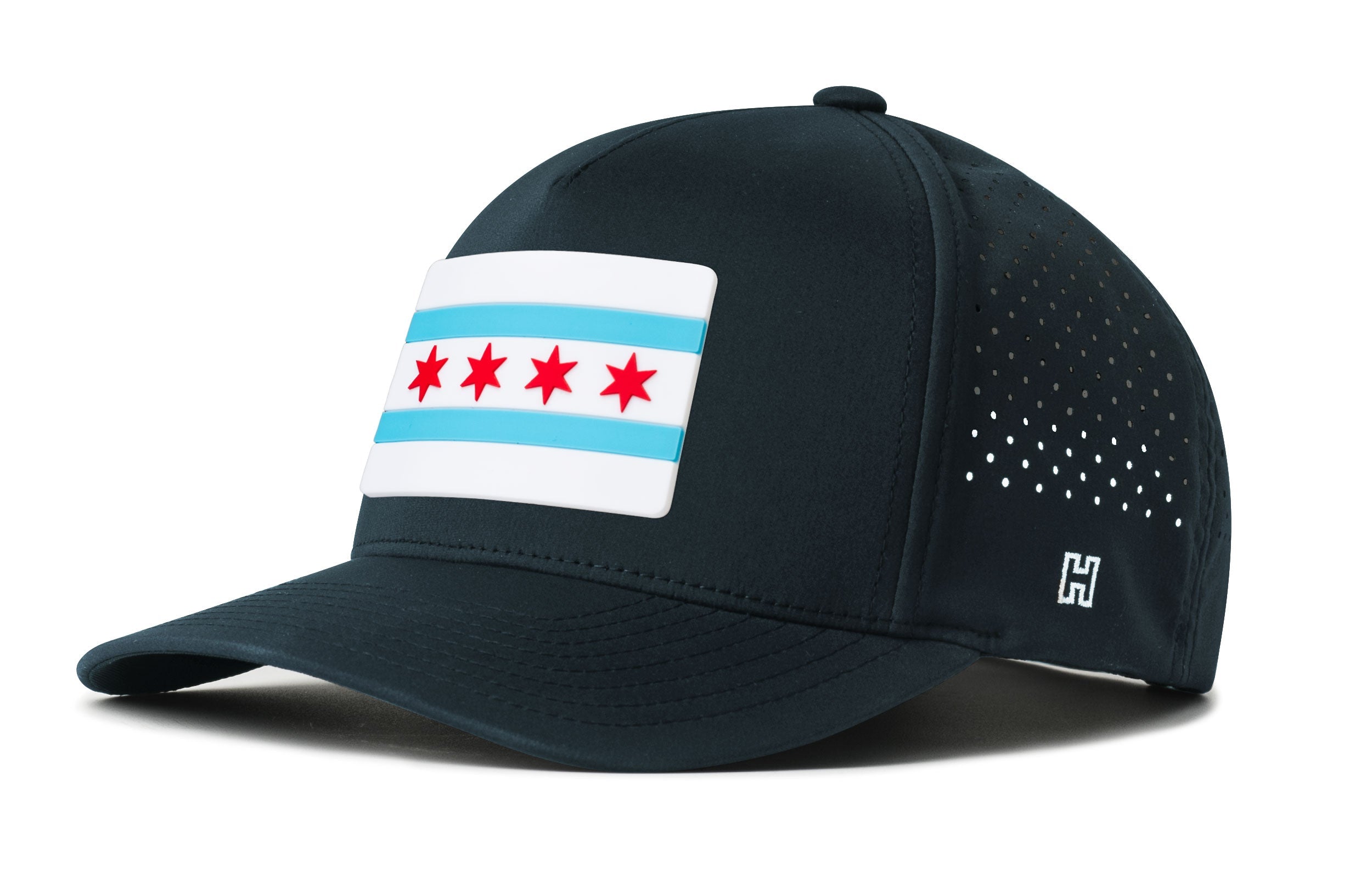 Chicago Flag Performance 5-Panel Hat  | City Flexfit Snapback