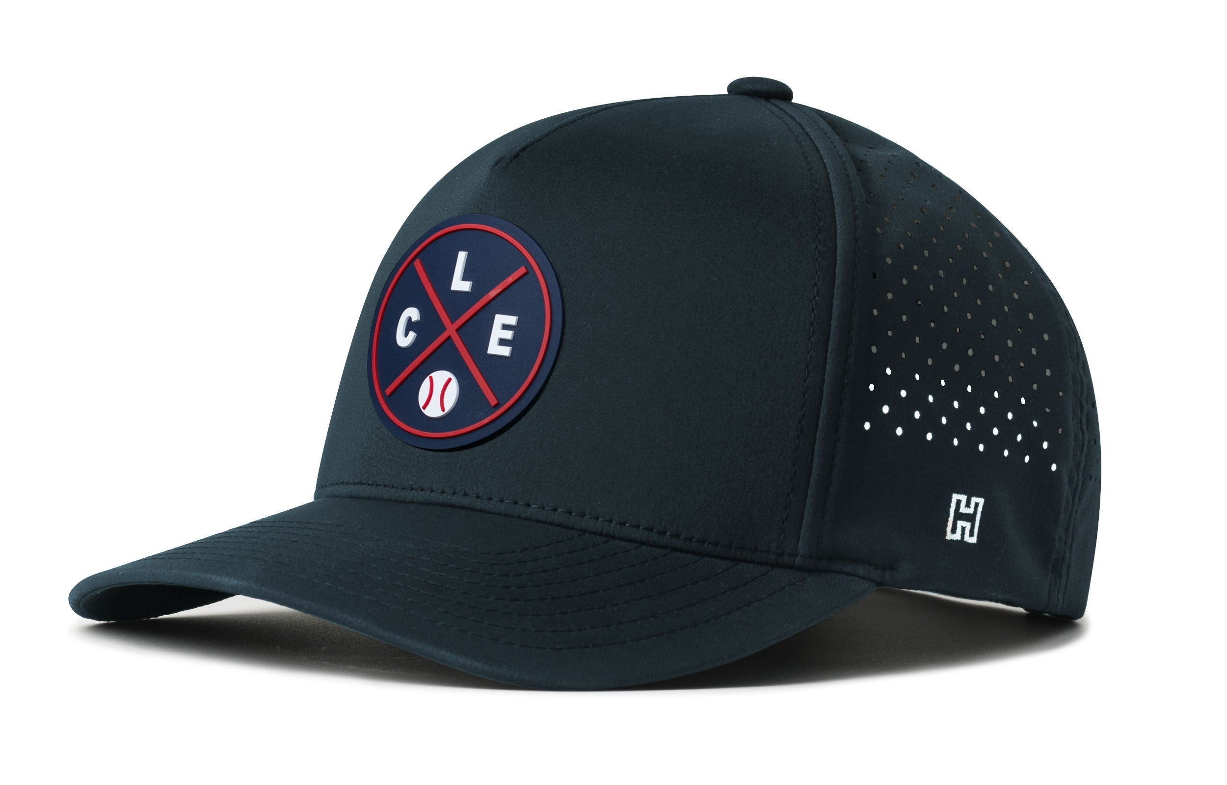 Cleveland Baseball Performance 5-Panel Hat  |  CLE X Flexfit Snapback