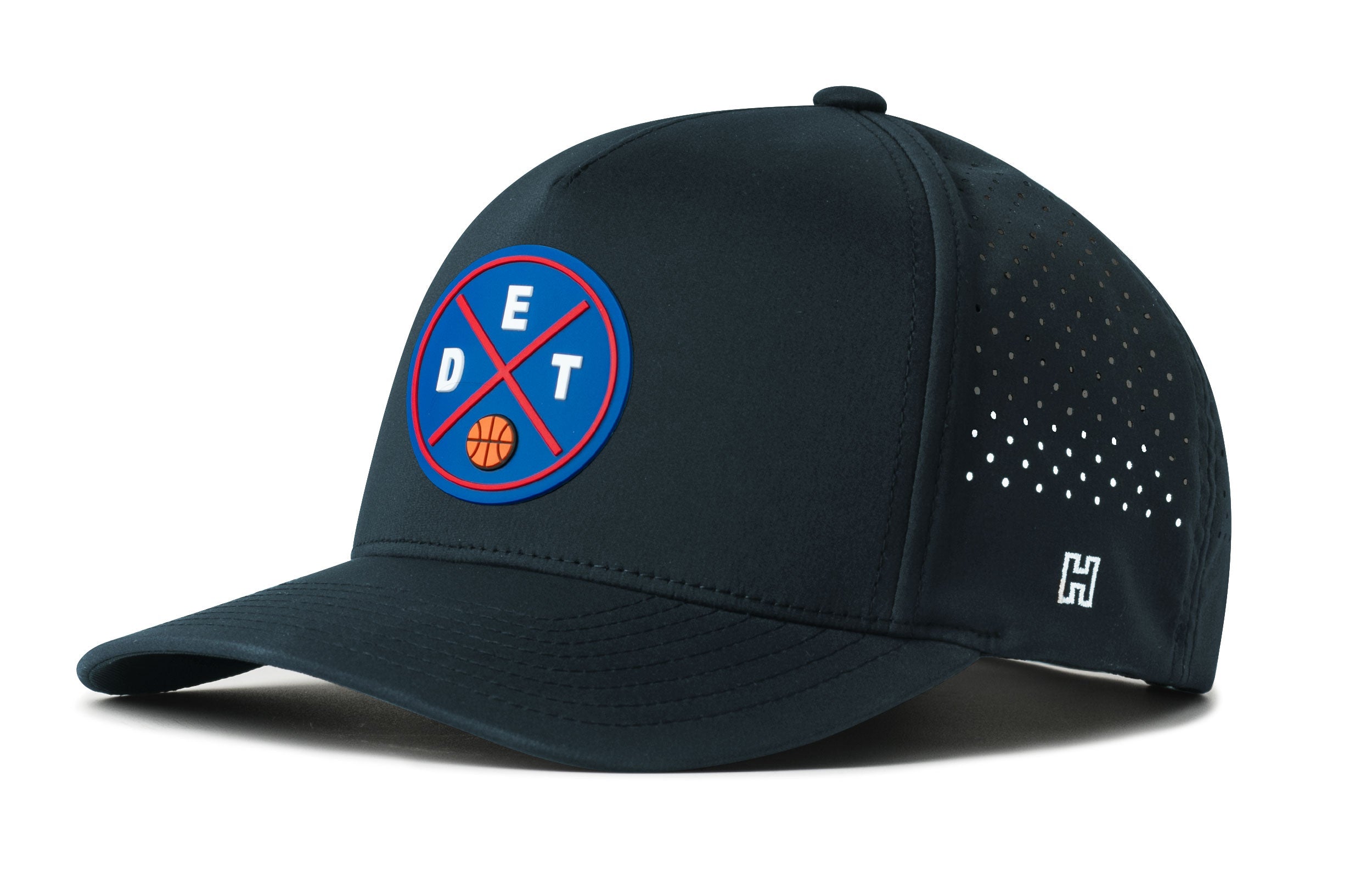 Detroit Basketball Performance 5-Panel Hat  |  DET X Flexfit Snapback