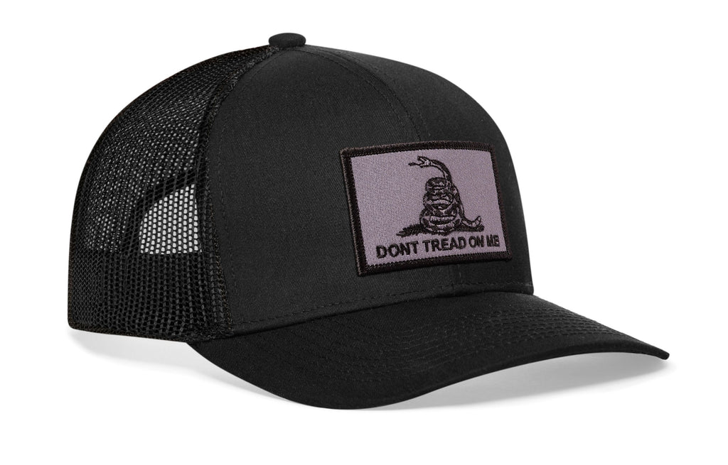 Dont Tread On Me Trucker Hat  |  Tactical Gadsden Flag Snapback