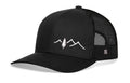Pine Tree with Mountains Trucker Hat  |  Outdoors Snapback