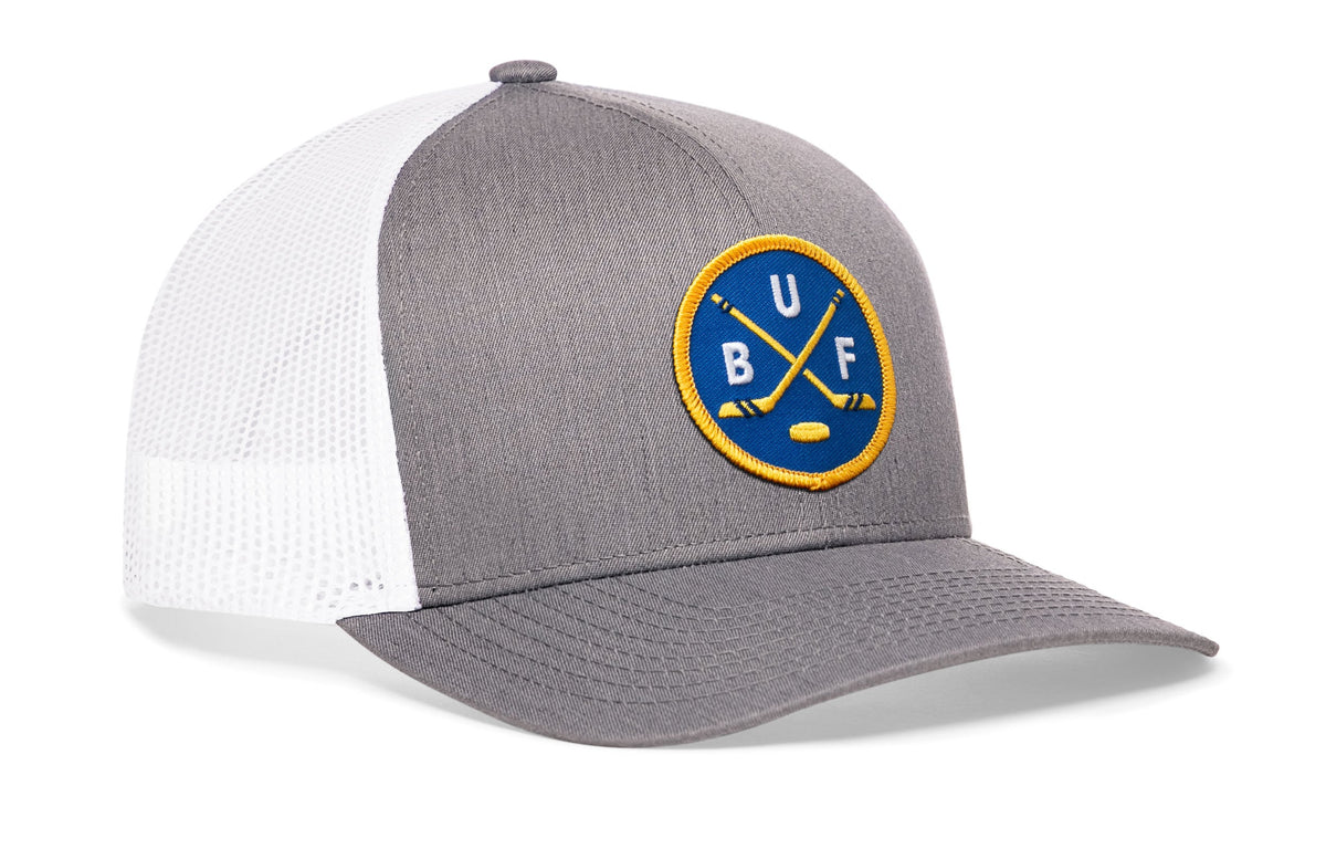 Buffalo Hockey Trucker Hat  |  BUF X Snapback