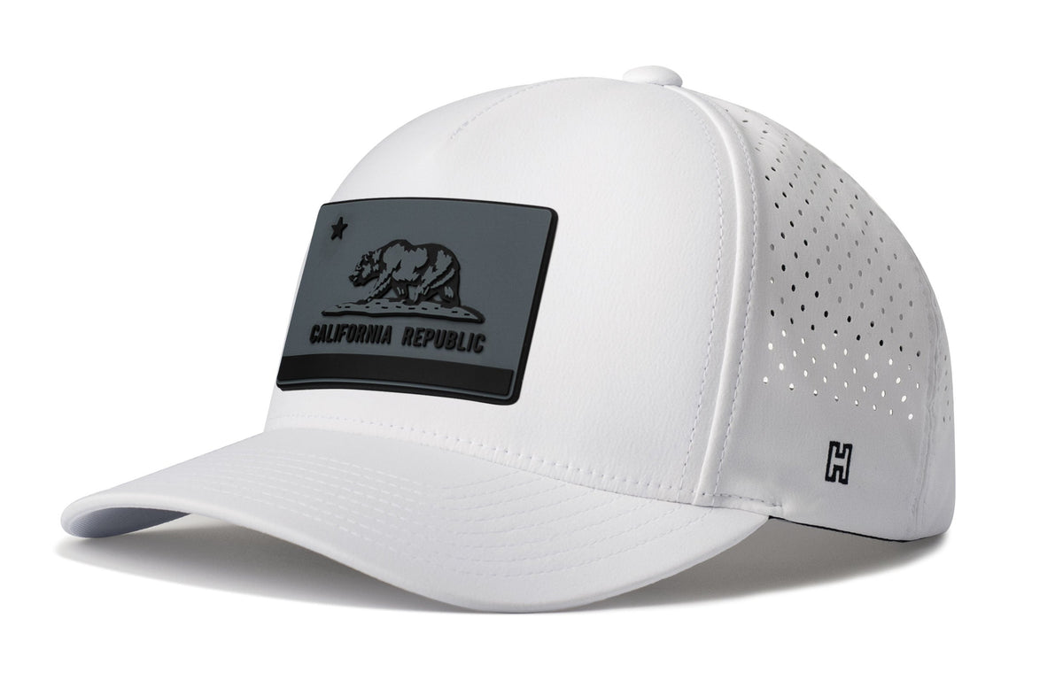 California Flag Performance 5-Panel Hat  | Tactical CA Flexfit Snapback