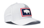 Wyoming Flag Performance 5-Panel Hat  |  WY Buffalo Flexfit® Snapback