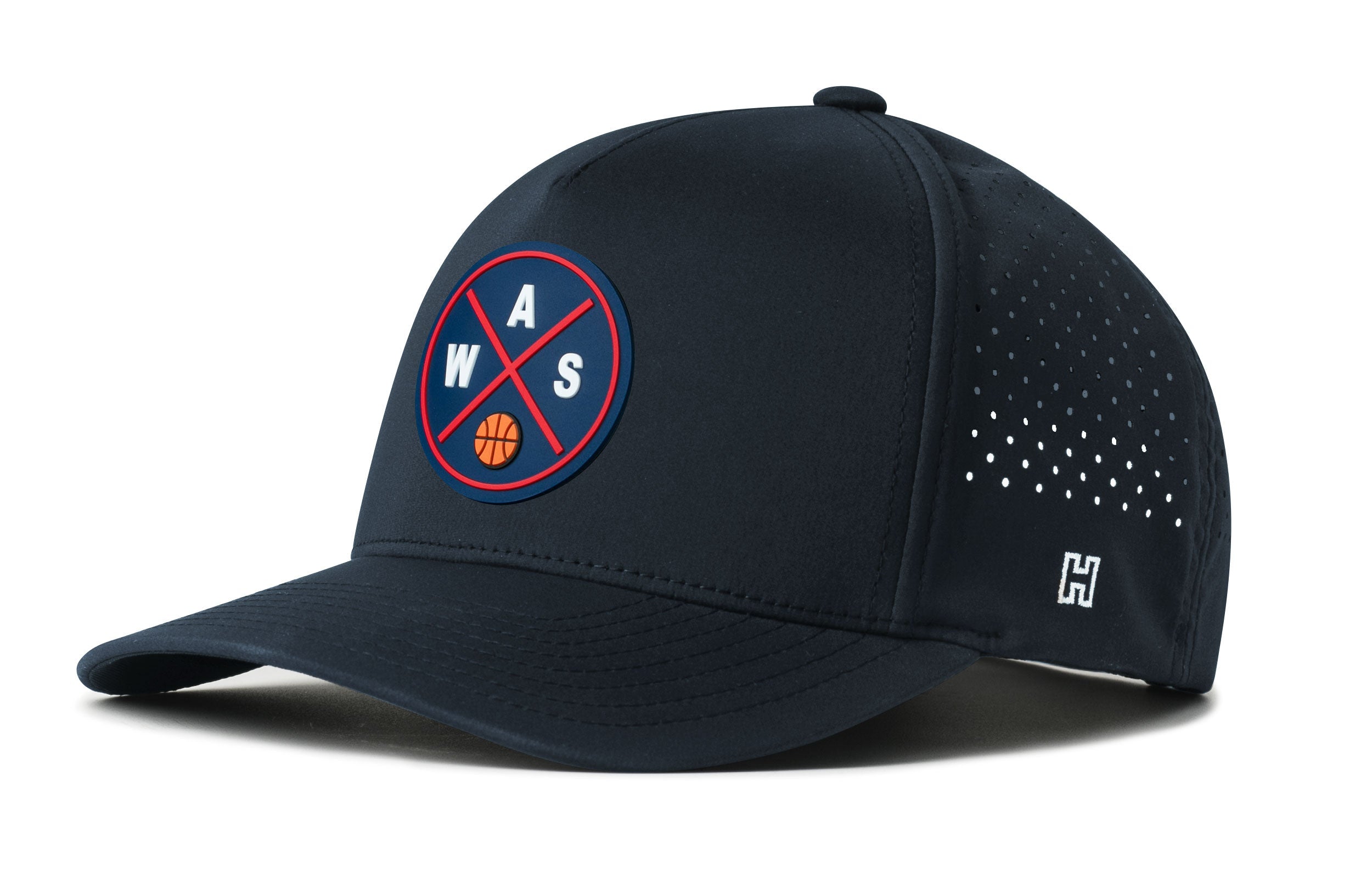 Washington DC Basketball Performance 5-Panel Hat  |  WAS X Flexfit Snapback