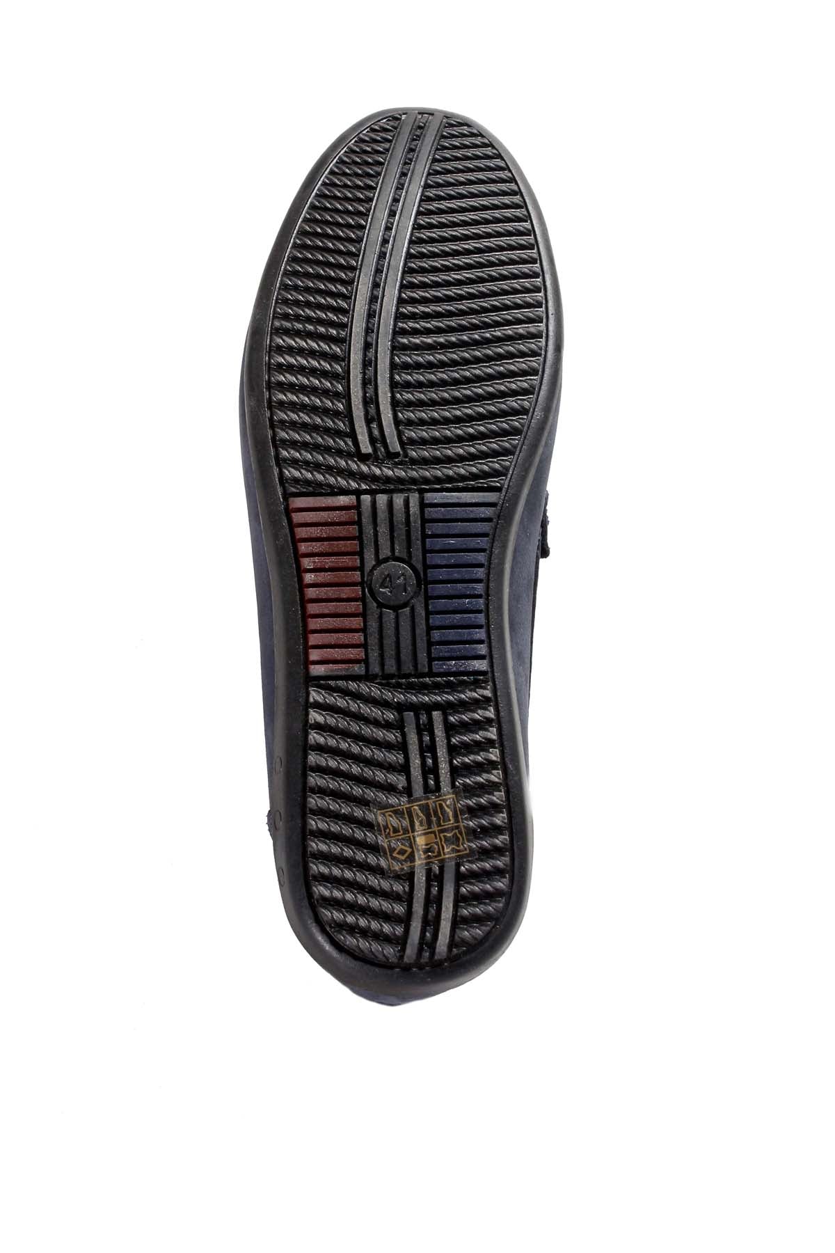 Navy Blue Loafers-Wessi