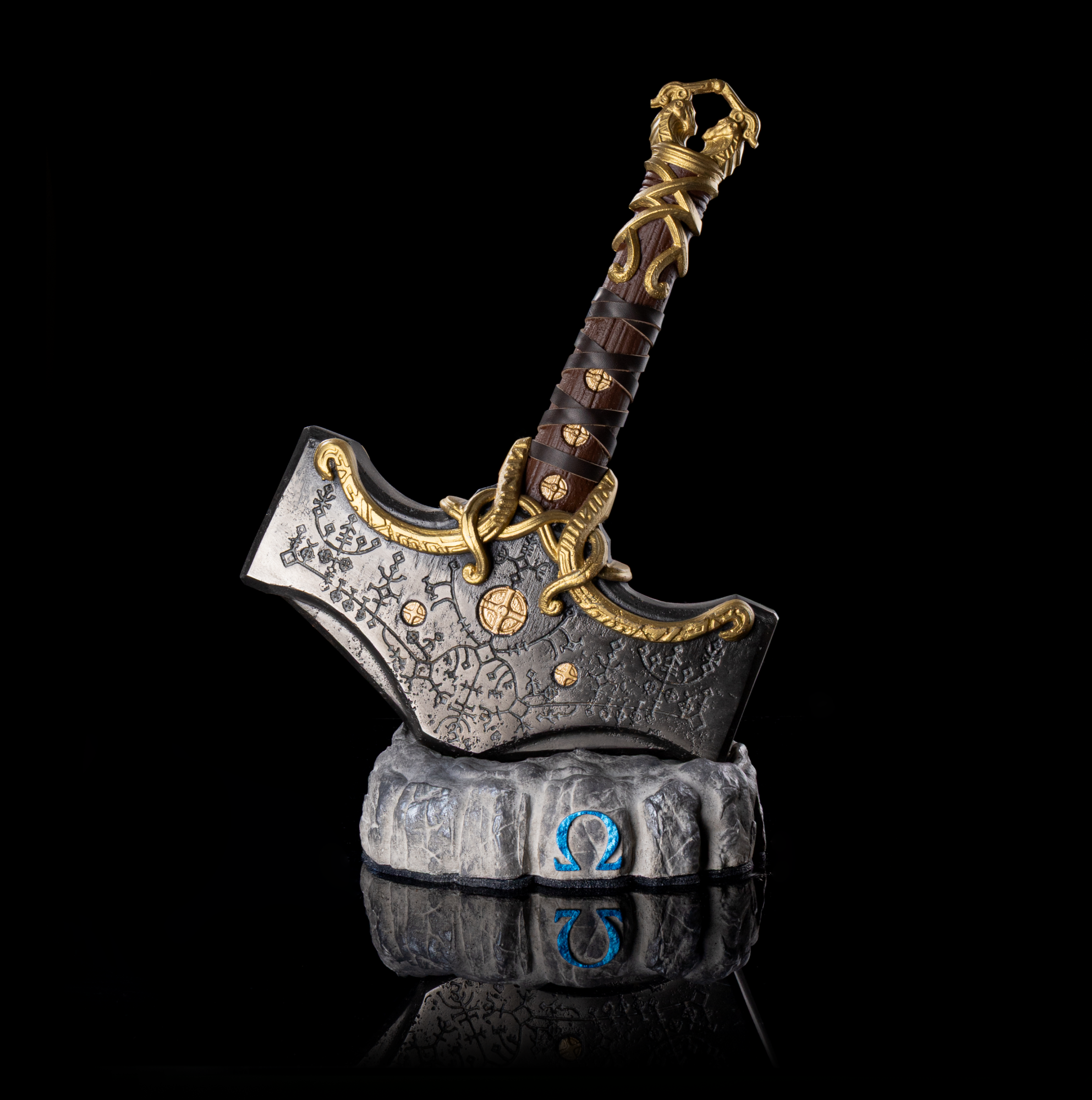 Mjolnir hammer steel version 26.45lb Glow-in-the-Dark Runes