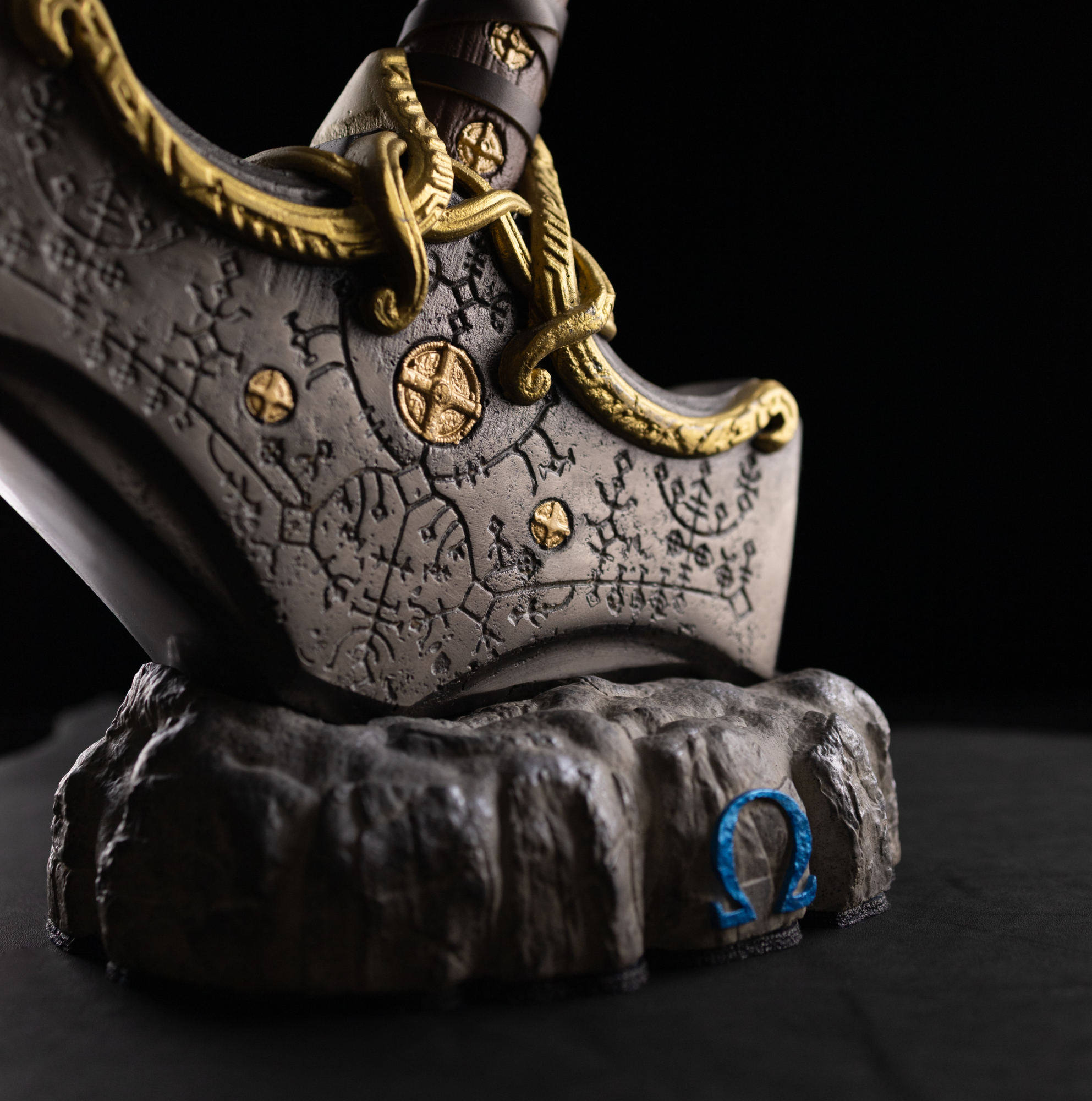 Mjolnir hammer steel version 26.45lb Glow-in-the-Dark Runes