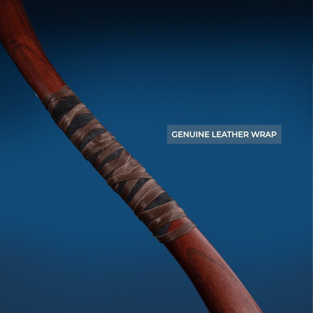 Hand-forged Leviathan axe with leather wrap