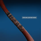 Hand-forged Leviathan axe with leather wrap