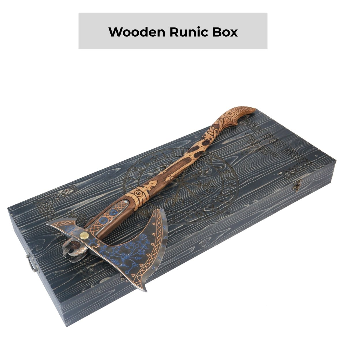 Hand-forged Real Leviathan axe with hardened blade