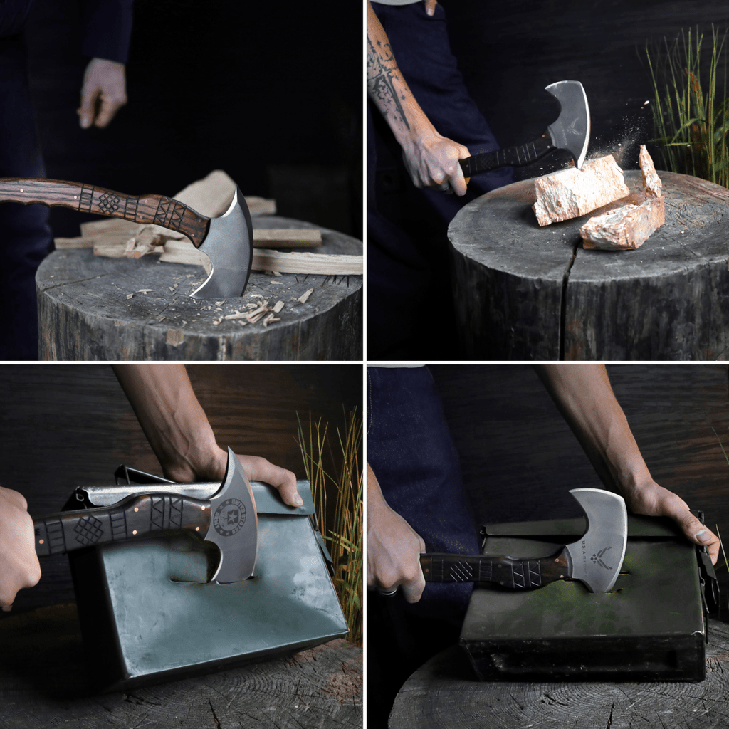 Hand forged tomahawk "Nanook"