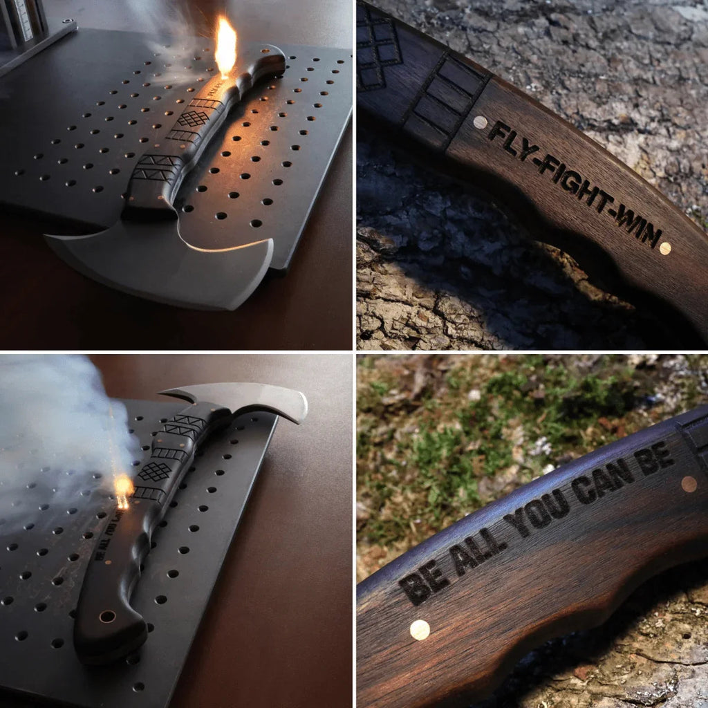 Hand forged tomahawk "Nanook"