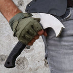 Handmade tomahawk "Dakuri" with tribal engraving