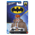 Hot Wheels Batman Themed Ast Muscle Tone White