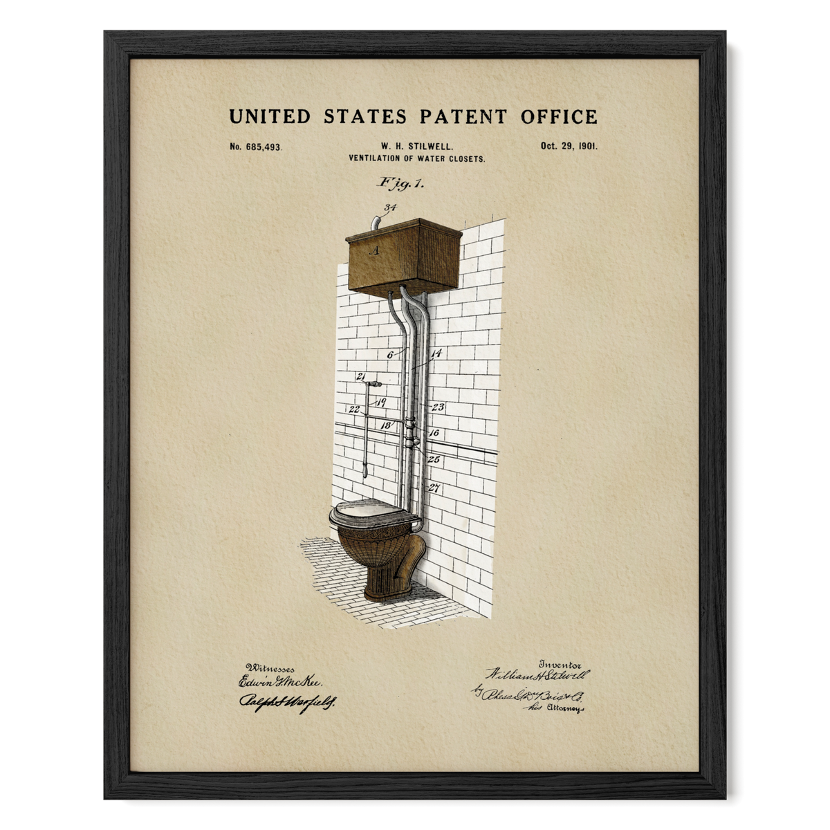 Vintage Water Closet (1901)