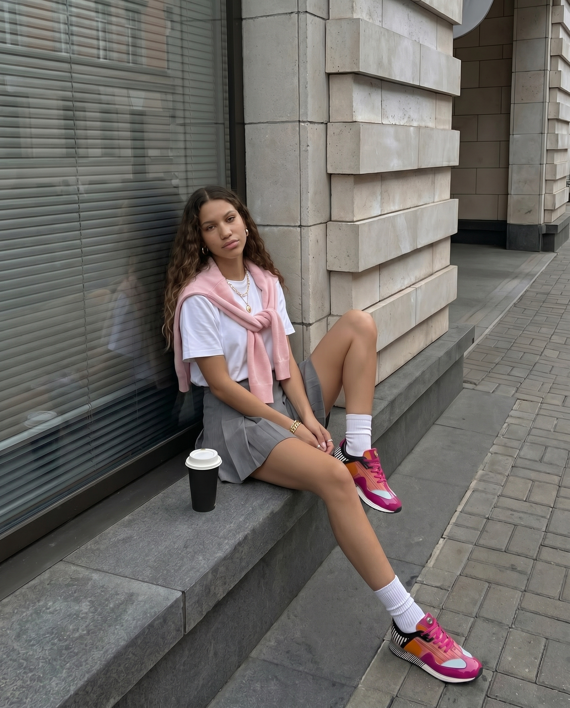 Santa Amaro Multi Color Fuchsia Women Sneaker