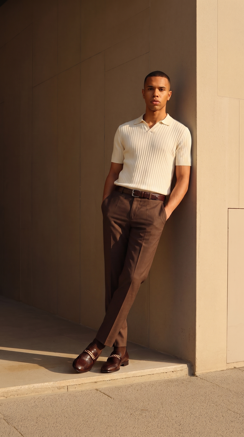 The King Tan Bit Dress Loafer Men Shoe
