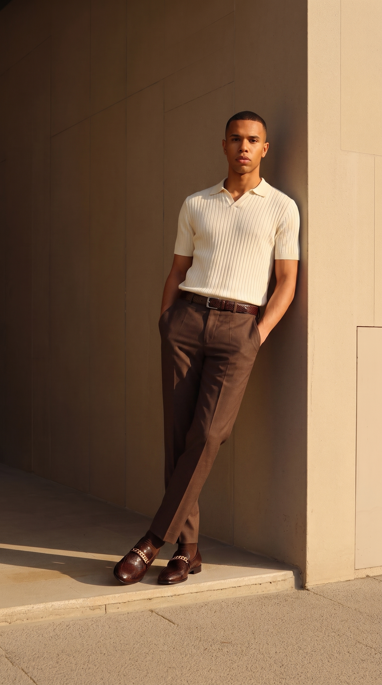 The King Tan Bit Dress Loafer Men Shoe