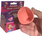 Boobie Beer & Soda Can Nipple Cover – Funny Gag Gift, Joke for Parties