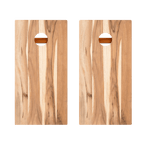 Hickory Stripes Silver Series Cornhole Boards