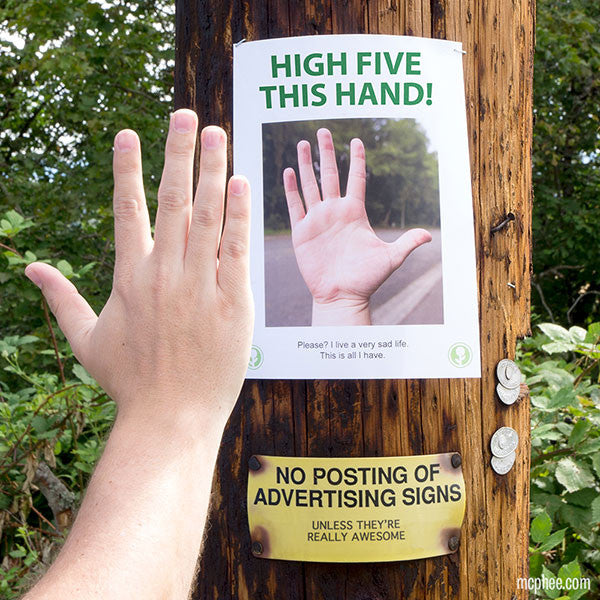 23 Page Hilarious Poster Signs - Prank your neighborhood - Funny Gag Joke