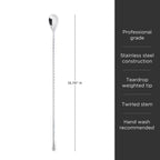 Harrison Weighted Bar Spoon