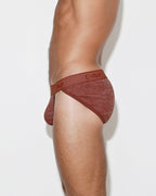 Hand Me Down Dash Brief Persimmon Red