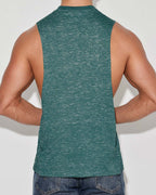 Hand Me Down Muscle Tank Lake Teal