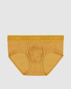 Hand Me Down Mid Rise Brief Mustard Yellow