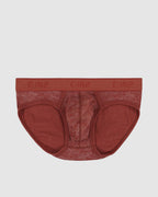 Hand Me Down Low Rise Brief Persimmon Red