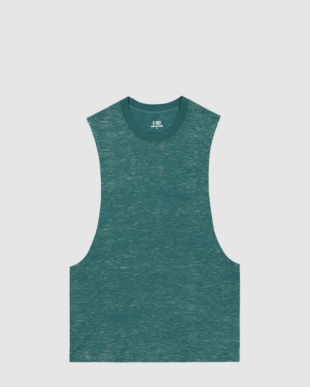 Hand Me Down Muscle Tank Lake Teal
