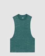 Hand Me Down Muscle Tank Lake Teal