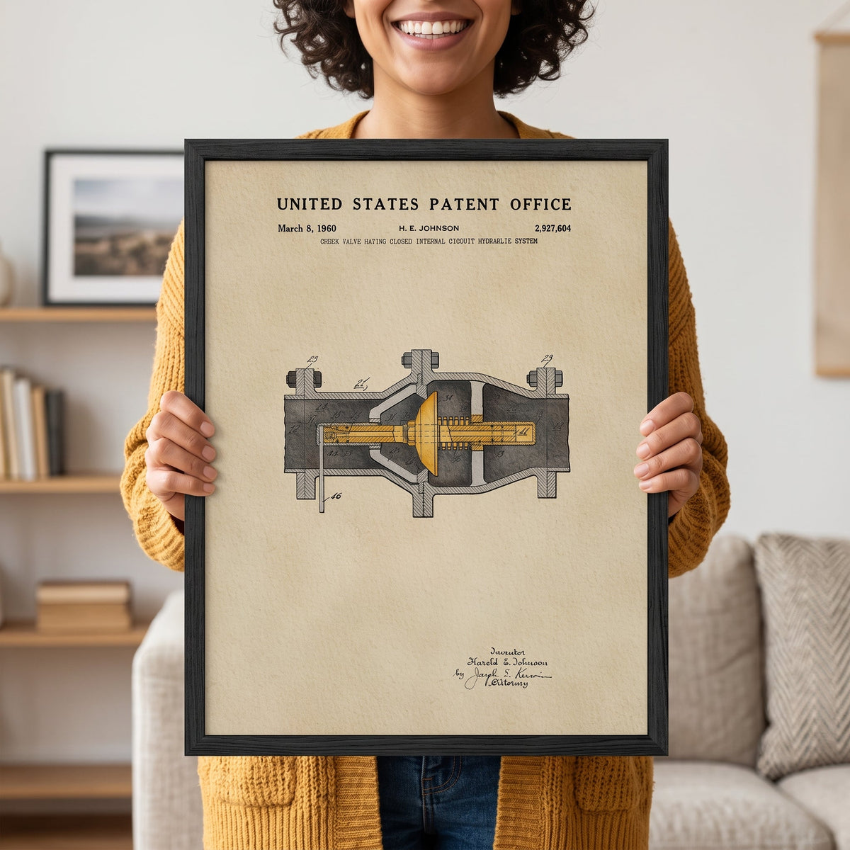 Check Valve Hydraulic System (1960)