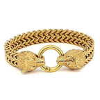 Viking Nordic Geri & Freki Stainless Steel Bracelet
