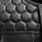 Hornet Men's Club Style Leather Vest
