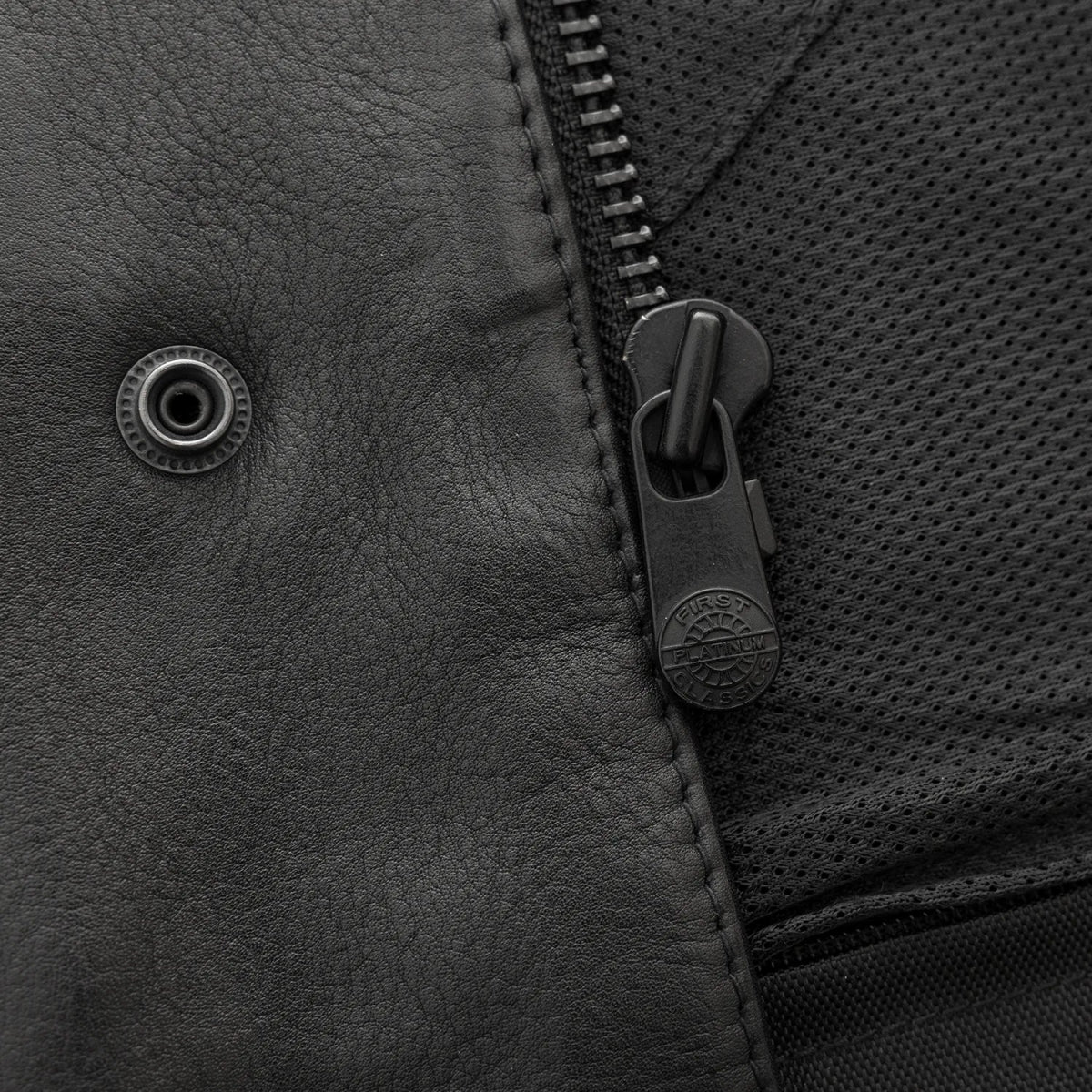Hotshot Men's Motorcycle Leather Vest