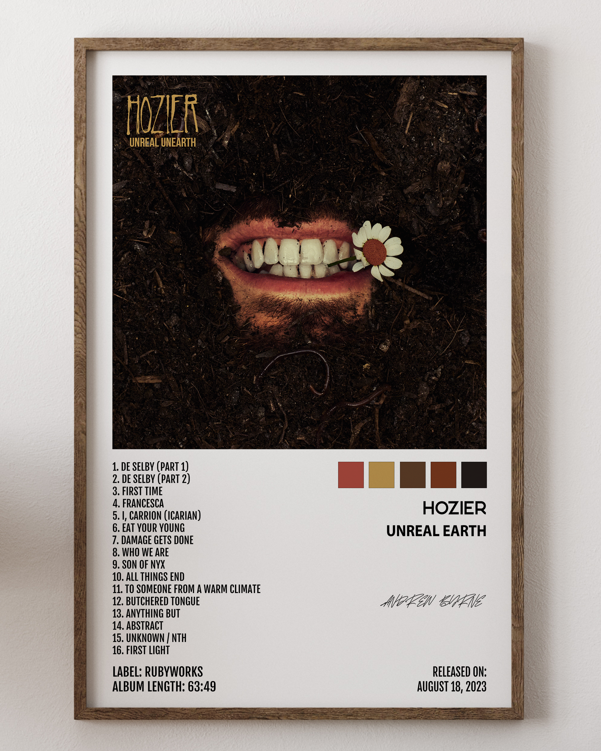 Hozier- Unreal Earth