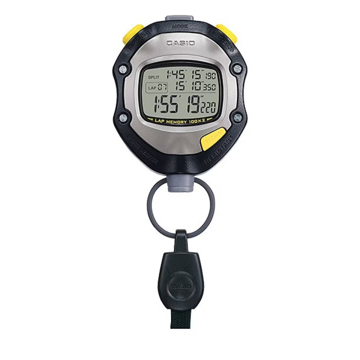 Casio Digital Stopwatch Chronograph Timer Watch - HS-70W-1DF