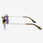 Hudson - Metal & Wood Sunglasses