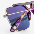 Hudson - Metal & Wood Sunglasses