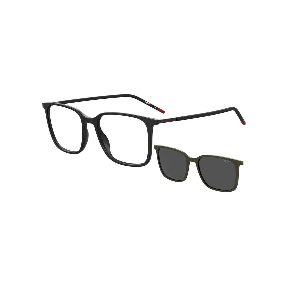 HUGO BOSS Classic Clip-On Sunglasses for Men