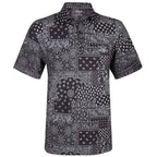 Hustler Cool-Stretch Men's Golf Shirt (Black)