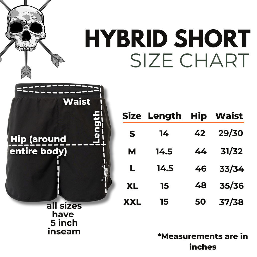 MEN'S | HYBRID SHORT : BLACK