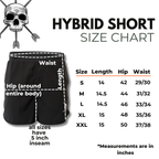 MEN'S | HYBRID SHORT : BLACK