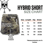 MEN'S | HYBRID SHORT : EVERGREEN CAMO