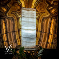 Ice Onyx Table Lamp (Live Edge #2)