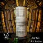 Ice Onyx Table Lamp (Live Edge #3)