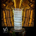 Ice Onyx Table Lamp (Live Edge #3)