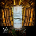 Ice Onyx Table Lamp (Live Edge #5)